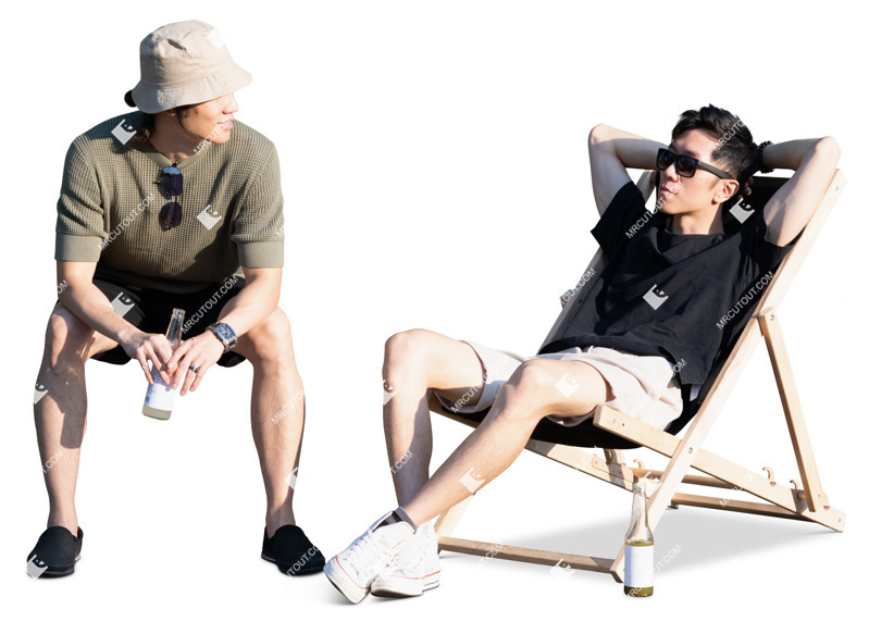 Group of friends drinking people png (20219)