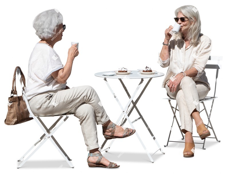 Group of friends eating seated people png (15461)