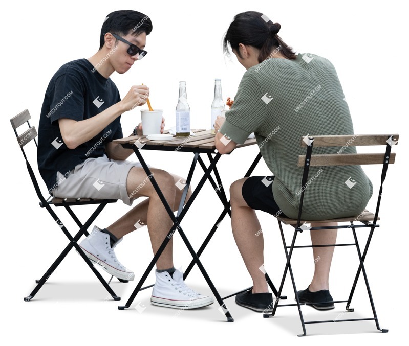 Group of friends eating seated entourage people (19583) Group of friends eating seated entourage people (19583)