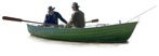 Group of friends fishing  (11544) - miniature