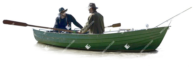 Group of friends fishing photoshop people (11544)
