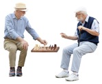 Group of friends playing png people (19565) - miniature