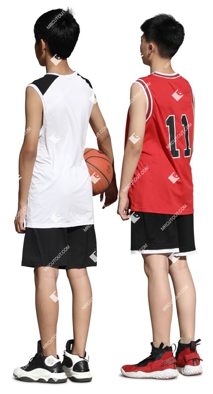 Group of friends playing basketball human png (17975)