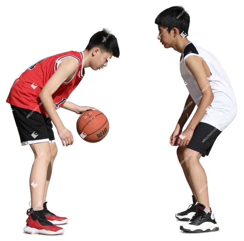 Group of friends playing basketball png people (17588)