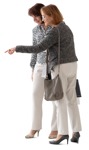Group of friends shopping people png (15109) - miniature