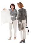 Group of friends shopping people png (14116) - miniature