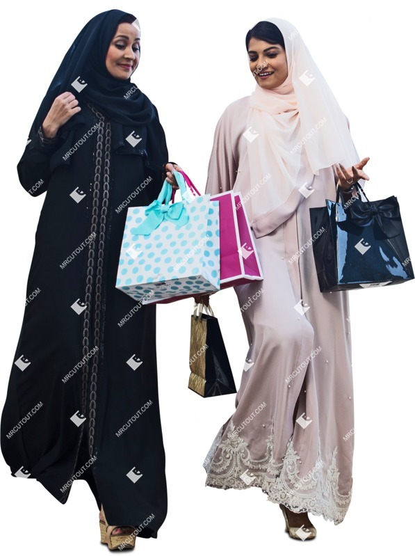 Group of friends shopping people png (5987)