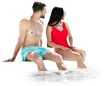 Group of friends sitting people png (10232) - miniature