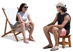 Group of friends sitting people png (15003) | MrCutout.com - miniature