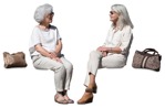 Group of friends sitting people png (15355) - miniature