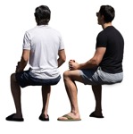 Group of friends sitting people png (16409) | MrCutout.com - miniature