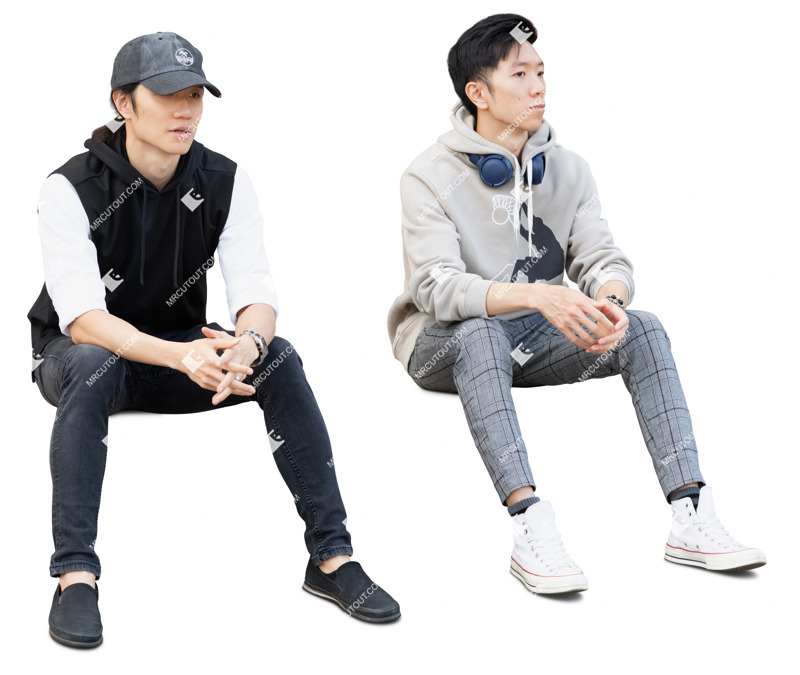 Group of friends sitting human png (20217)