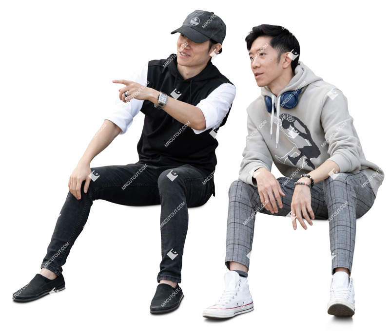 Group of friends sitting human png (20187)