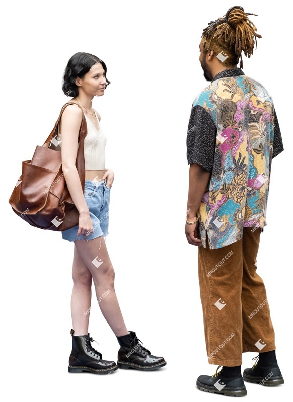 Group of friends standing people png (13634)