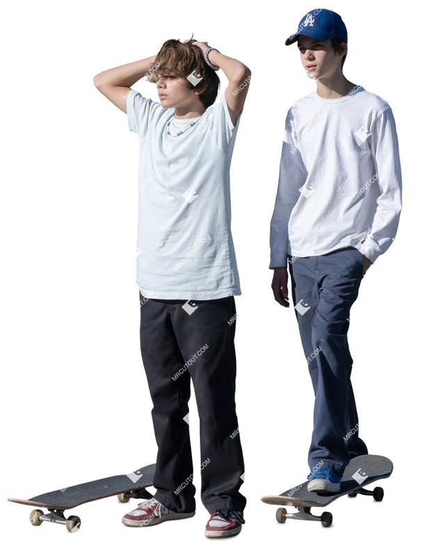 Group of friends standing people png (13667)