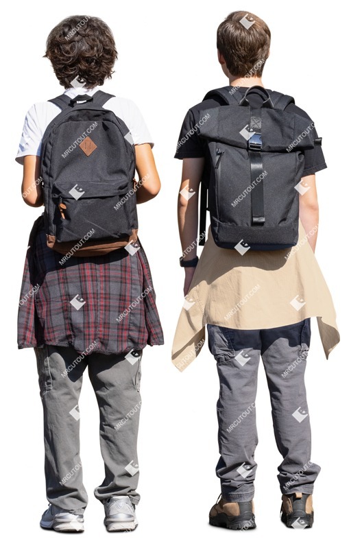 Group of friends standing people png (19470)