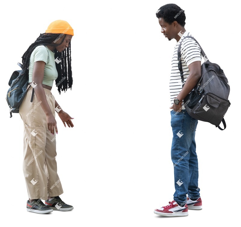 Group of friends standing people png (19598)