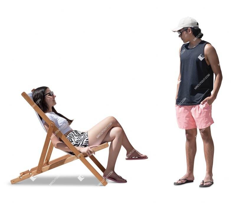 Group of friends standing and sitting people png (14760)