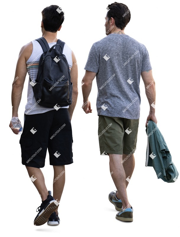 Group of friends walking photoshop people (16518)
