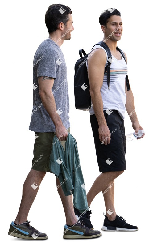 Group of friends walking photoshop people (15739)
