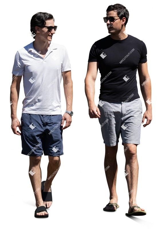 Group of friends walking people png (16520)