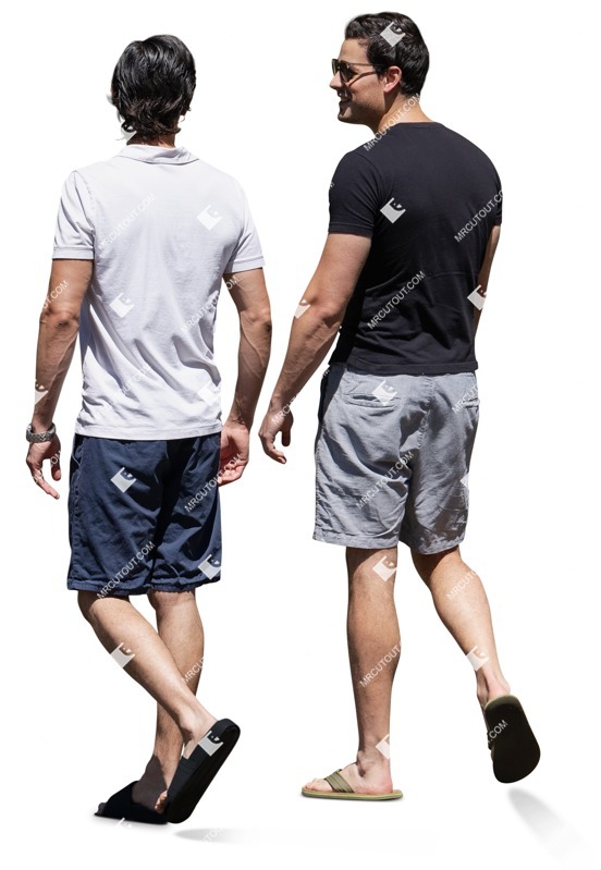 Group of friends walking people png (16542)