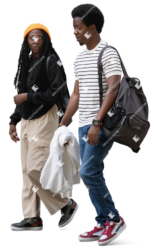 Group of friends walking photoshop people (18734) Group of friends walking photoshop people (18734)