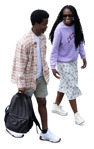 Group of friends walking human png (20316) - miniature