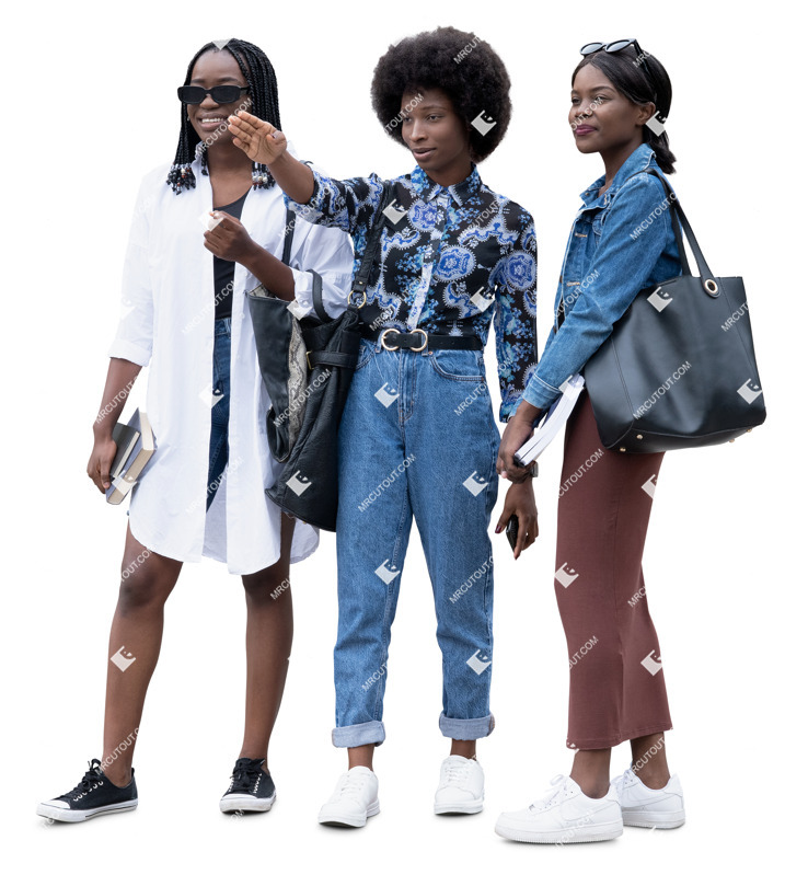 Group of friends with a smartphone png people (20127)