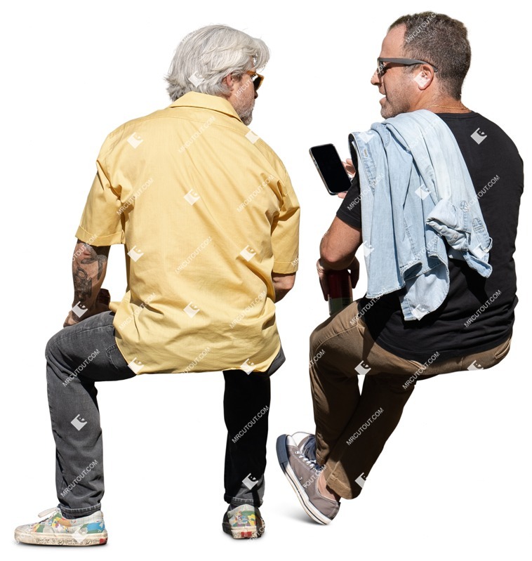 Group of friends with a smartphone cut out people (19350) Group of friends with a smartphone cut out people (19350)