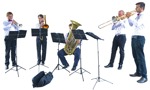 Group of musicians people png (3653) - miniature