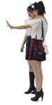 Group of teenagers shopping person png (7470) - miniature