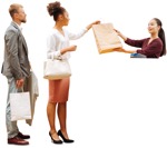 Group shopping png people (5552) - miniature