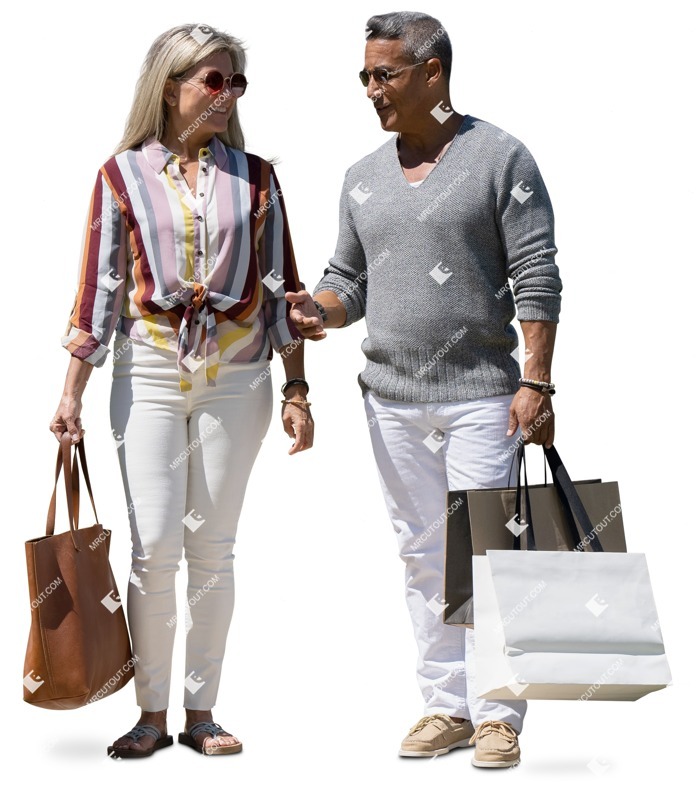 Group shopping people png (15257)
