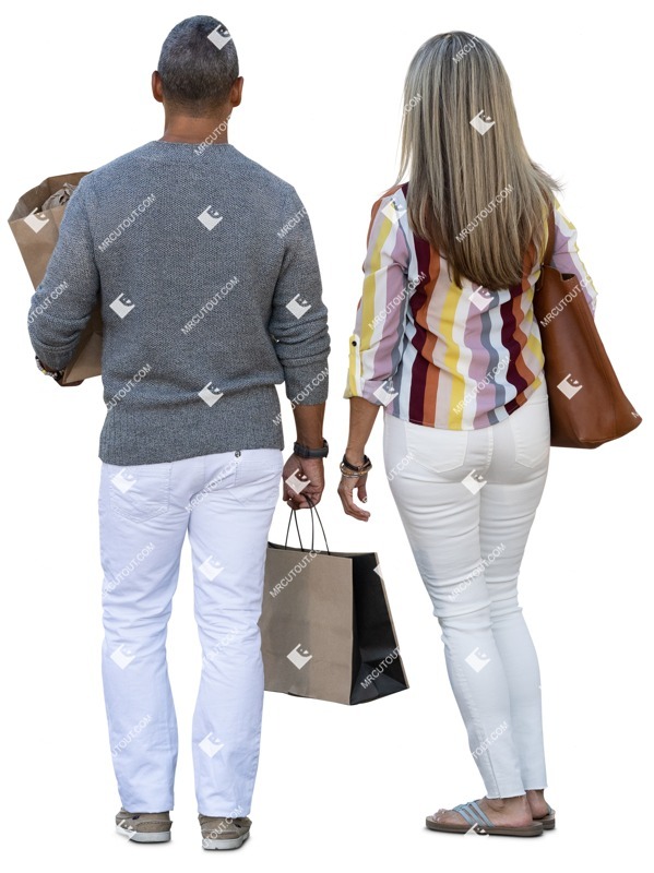 Group shopping people png (16039)