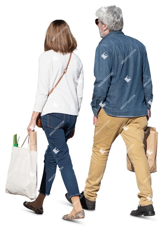 Group shopping people png (17976)