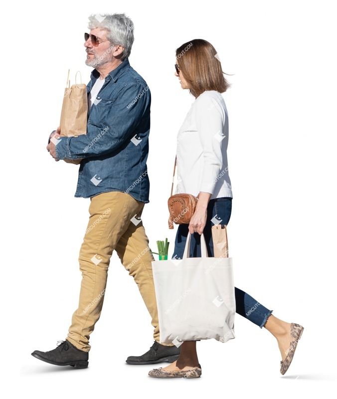Group shopping people png (16560)