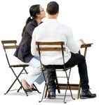 Group sitting people png (11413) - miniature