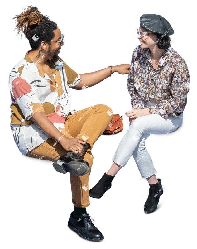 Group sitting people png (13762)
