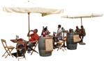Group sitting  (856) - miniature