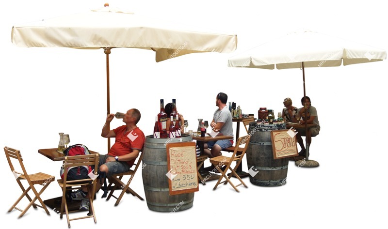 Group sitting people png (856)