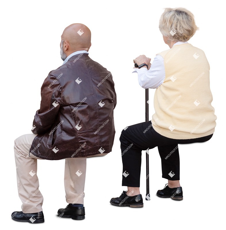 Group sitting people png (18420)