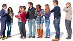 Group standing people png (3429) - miniature
