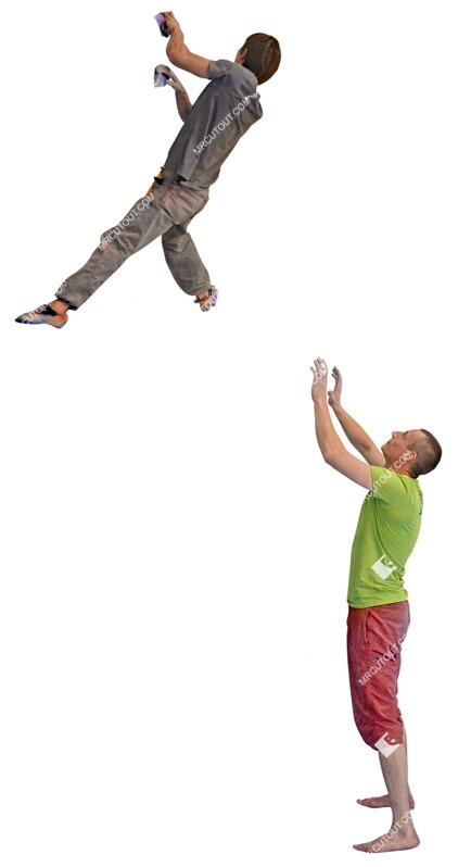 Group standing people png (7402)