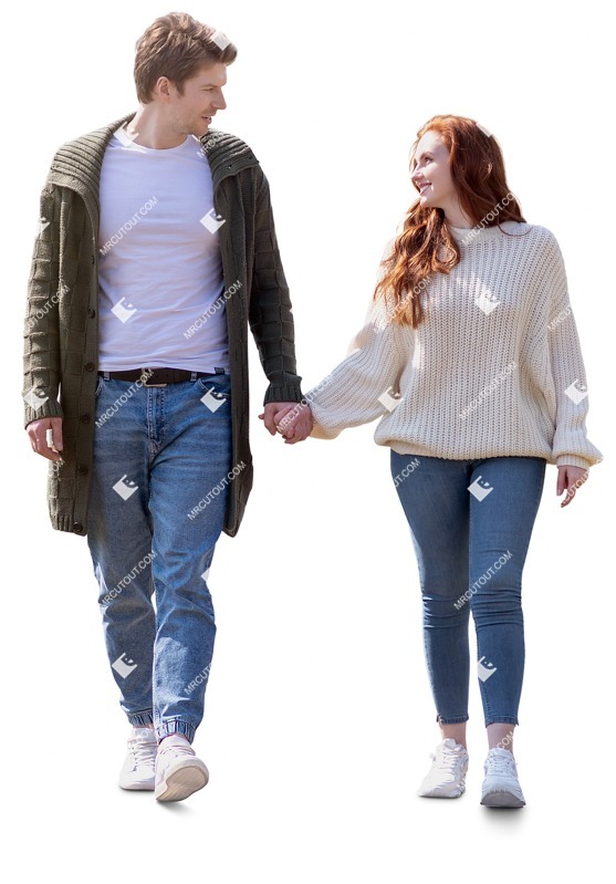 Group walking photoshop people (14060)