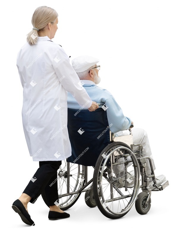 Group walking entourage people (19716)