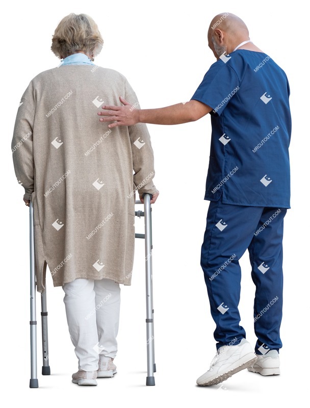 Group walking photoshop people (19031)