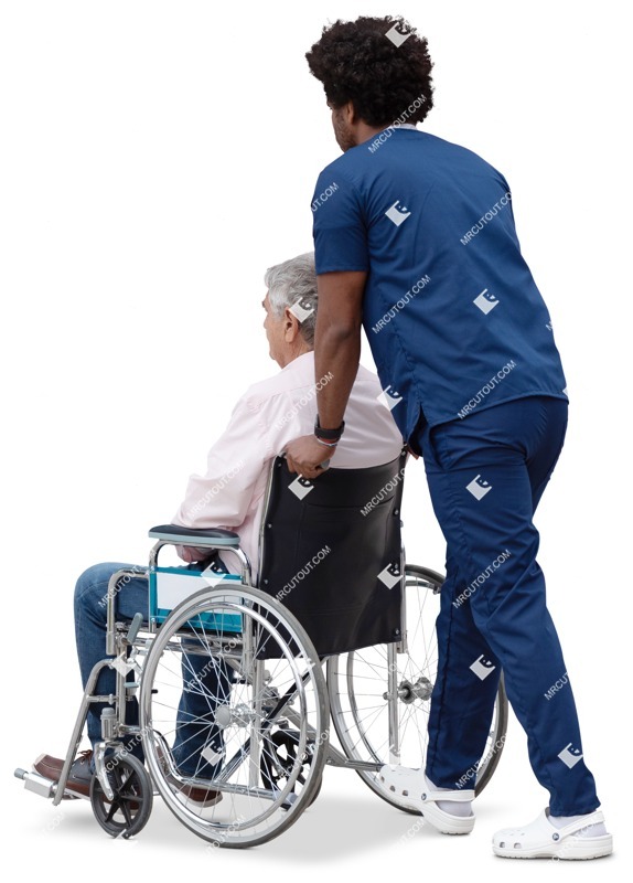 Group walking entourage people (18695)