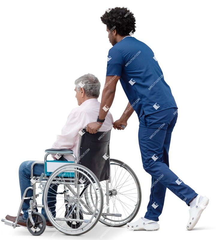 Group walking entourage people (18694)