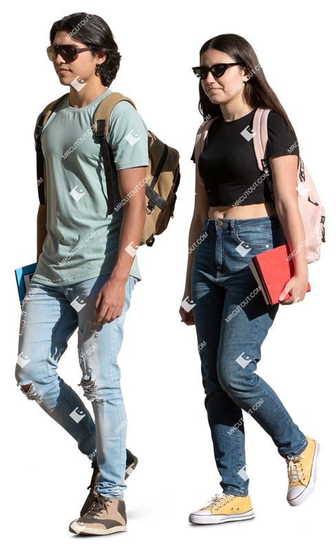 Group with a book walking people png (13998)